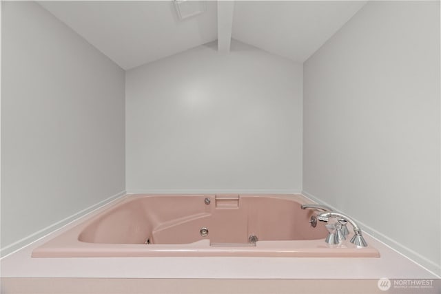 full bath with a jetted tub