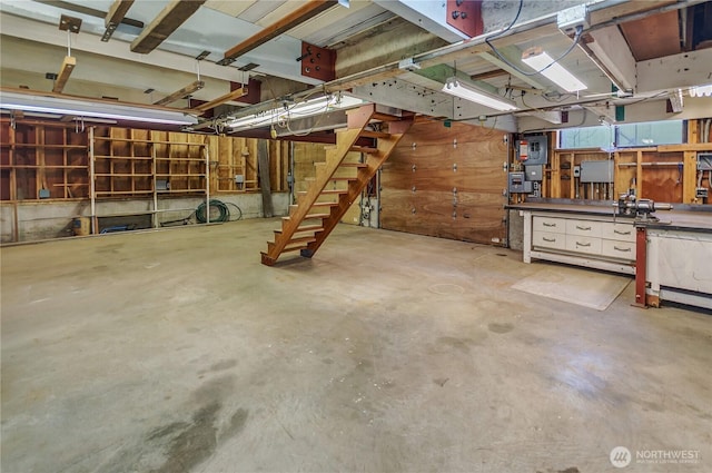 2734 Sunset Dr W, University Place, WA 98466 - garage with a workshop area