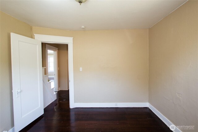 618 Coolidge Rd, Aberdeen, WA 98520 - unfurnished room featuring wood finished floors and baseboards