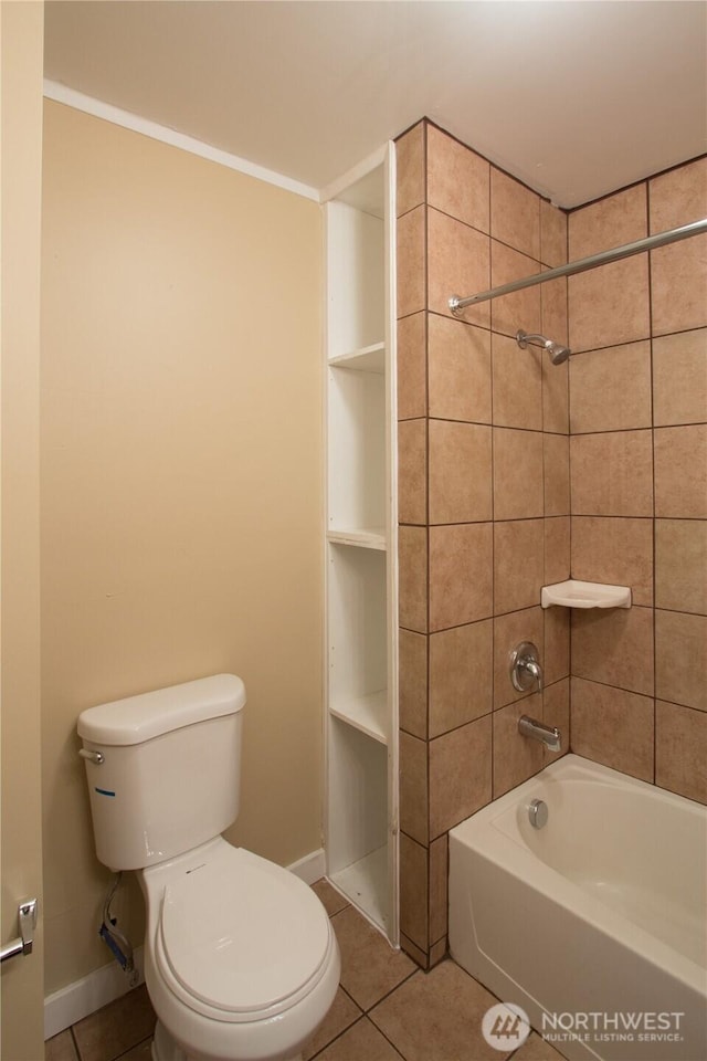 618 Coolidge Rd, Aberdeen, WA 98520 - bathroom featuring tile patterned floors and shower / bathtub combination