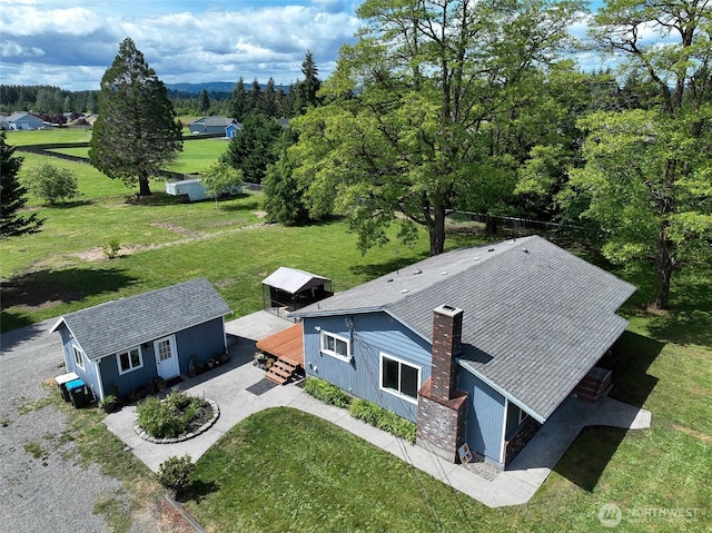 20005 Carper Rd SW, Rochester, WA 98579 - view from above of property