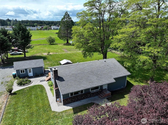 20005 Carper Rd SW, Rochester, WA 98579 - aerial view of property and surrounding area