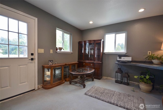 20005 Carper Rd SW, Rochester, WA 98579 - foyer featuring recessed lighting, baseboards, and carpet floors
