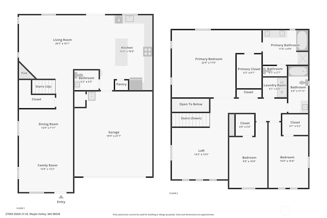 27859 256th Ct SE, Maple Valley, WA 98038 - property floor plan