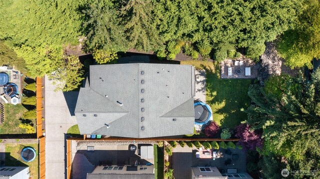 drone / aerial view