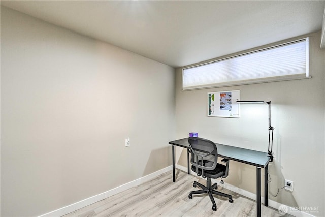 1934 NE Northgate Way, Seattle, WA 98125 - office featuring light wood finished floors and baseboards