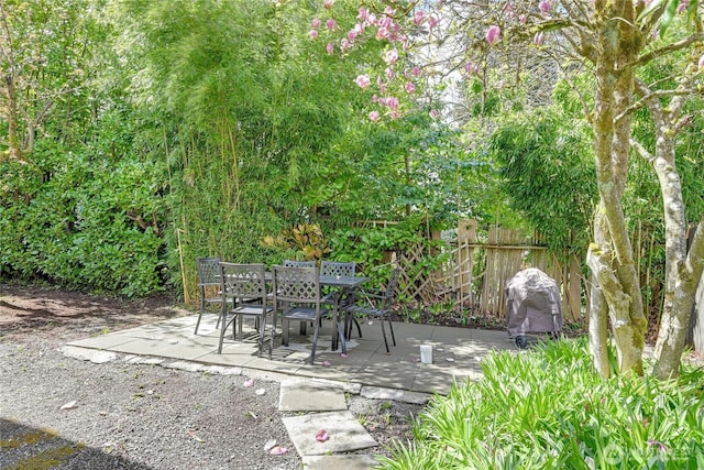 1934 NE Northgate Way, Seattle, WA 98125 - view of patio with fence and outdoor dining area