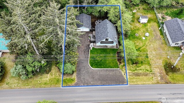 473 Mt Olympus Ave SE, Ocean Shores, WA 98569 - view of property location featuring property parcel outlined