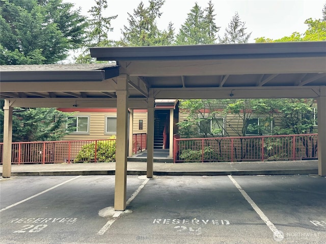 11054 NE 33rd Pl Unit B1, Bellevue, WA 98004 - view of covered parking lot