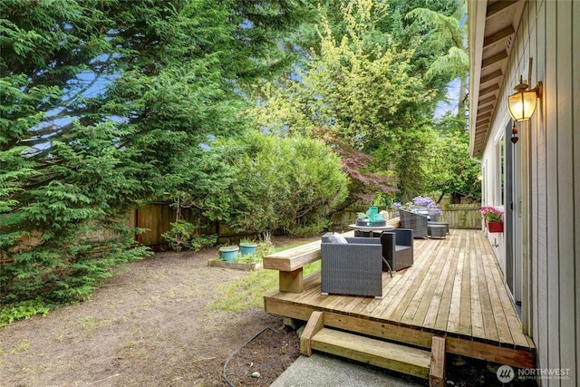 707 Harvest Rd, Bothell, WA 98012 - deck with a fenced backyard