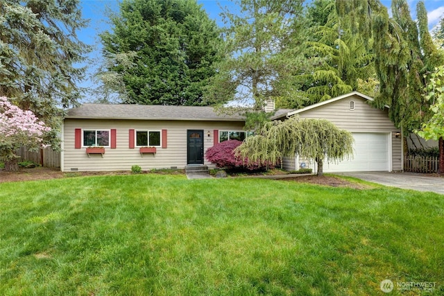 707 Harvest Rd, Bothell, WA 98012 - single story home featuring concrete driveway