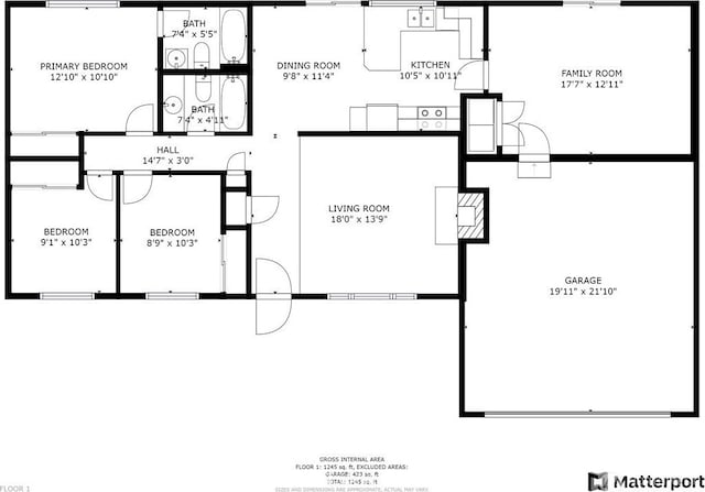 707 Harvest Rd, Bothell, WA 98012 - home floor plan