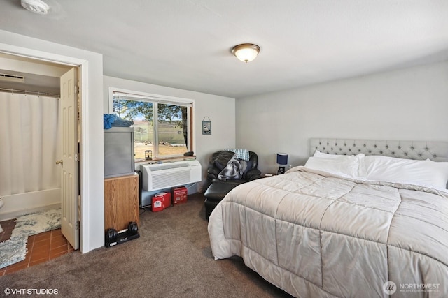 21058 State Highway 17 N, Soap Lake, WA 98851 - bedroom featuring dark colored carpet and ensuite bathroom