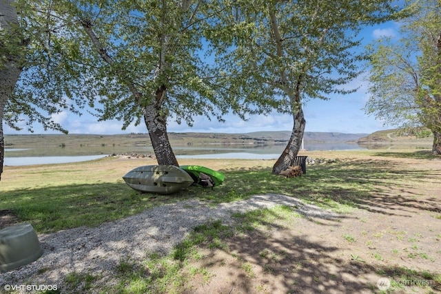21058 State Highway 17 N, Soap Lake, WA 98851 - view of green lawn featuring a water view