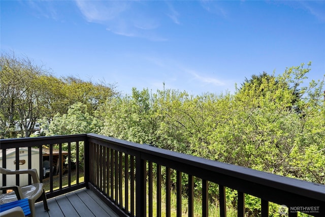 view of deck