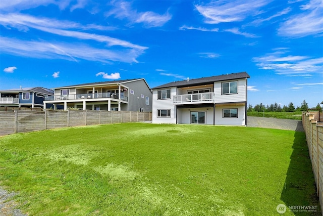 5411 Lonicera Dr, Blaine, WA 98230 - back of house with a balcony