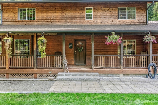 161 Mill Creek Rd, Longview, WA 98632 - view of exterior entry featuring covered porch