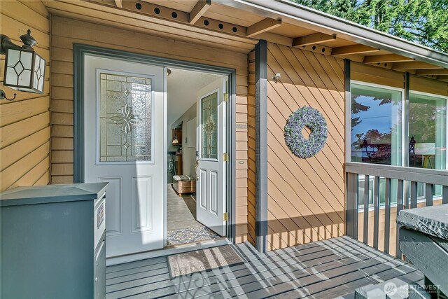 view of entrance to property