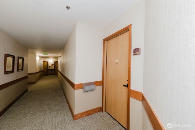 1750 152nd Ave NE Unit W110, Bellevue, WA 98007 - corridor with light colored carpet
