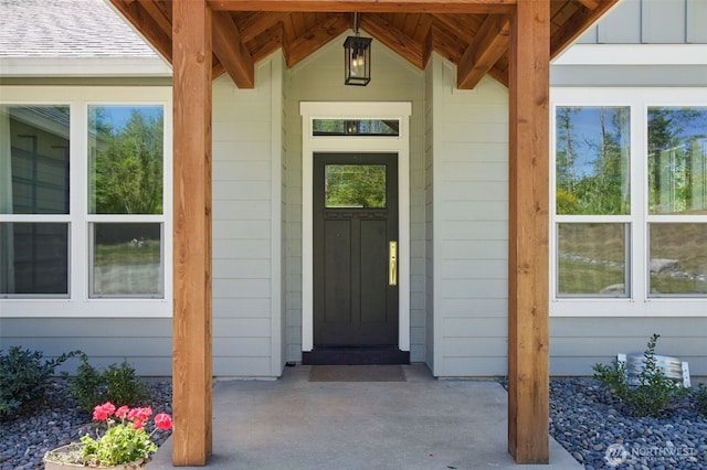view of property entrance