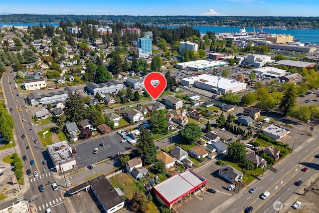 119 Rainier Ave, Bremerton, WA 98312 - aerial overview of property's location with a nearby body of water