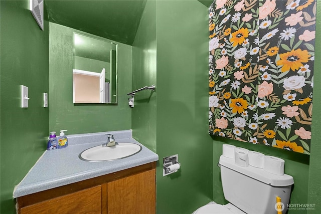 121 Temple Rd, Morton, WA 98356 - bathroom with toilet and vanity