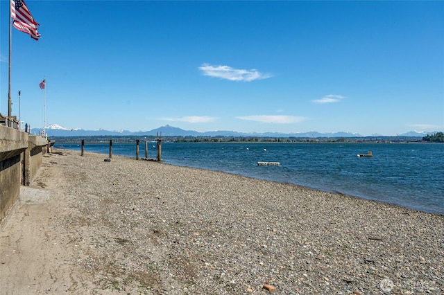 130 Priest Point Dr NE, Tulalip, WA 98271 - water view with mountains