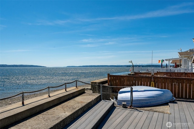 130 Priest Point Dr NE, Tulalip, WA 98271 - dock area featuring a water view