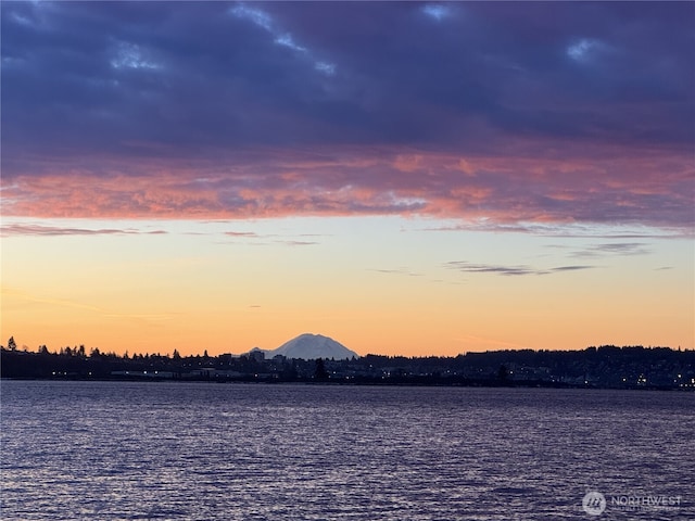 130 Priest Point Dr NE, Tulalip, WA 98271 - water view with a mountain backdrop