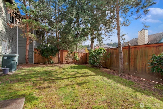 view of yard