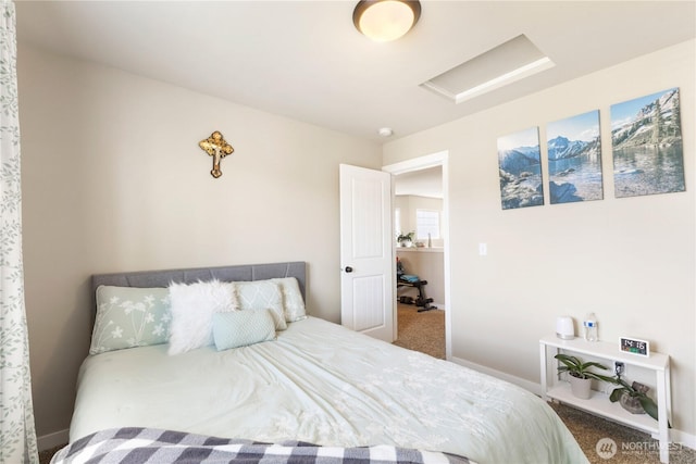 14464 99th Way SE, Yelm, WA 98597 - bedroom featuring attic access and carpet floors