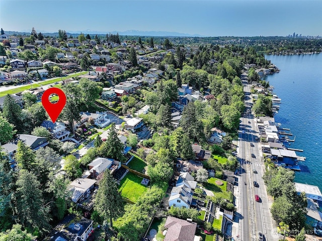 9919 Arrowsmith Ave S, Seattle, WA 98118 - aerial overview of property's location featuring a nearby body of water and nearby suburban area