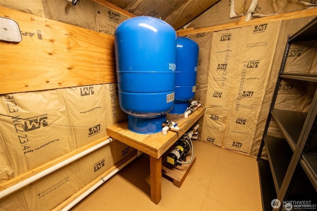 view of storage