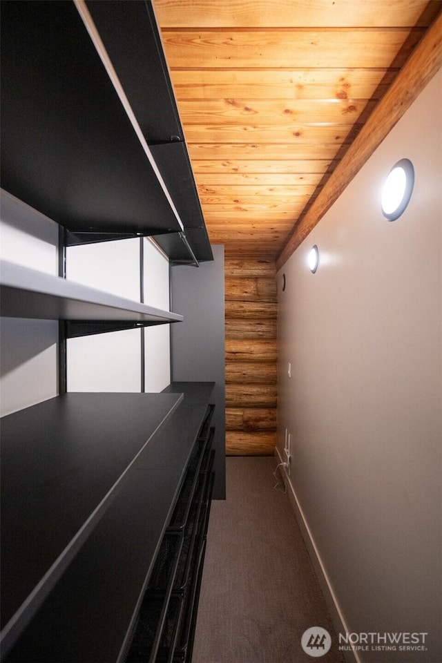1181 Elk Heights Rd, Cle Elum, WA 98922 - spacious closet with dark carpet