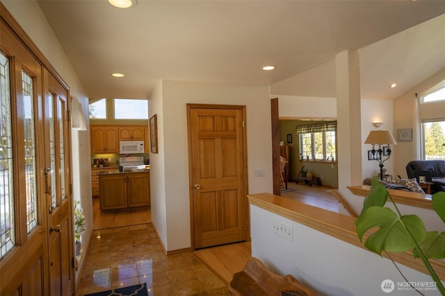162 W Nelson Rd, Sequim, WA 98382 - foyer entrance featuring recessed lighting and baseboards
