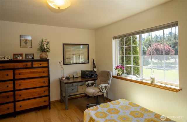 162 W Nelson Rd, Sequim, WA 98382 - bedroom featuring wood finished floors