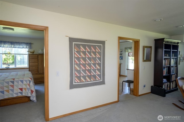 162 W Nelson Rd, Sequim, WA 98382 - bedroom featuring carpet flooring, multiple windows, and baseboards