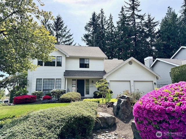 332 162nd Pl SE, Bothell, WA 98012 - traditional-style house featuring an attached garage and roof with shingles