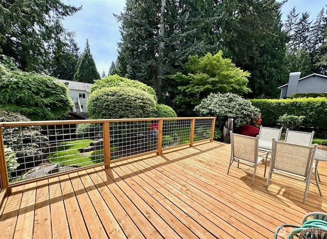 332 162nd Pl SE, Bothell, WA 98012 - wooden terrace featuring outdoor dining space