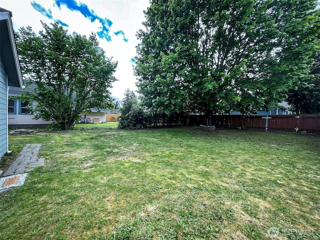 view of yard
