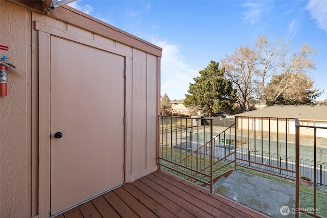 3121 W Hood Ave Unit E203, Kennewick, WA 99336 - view of wooden terrace