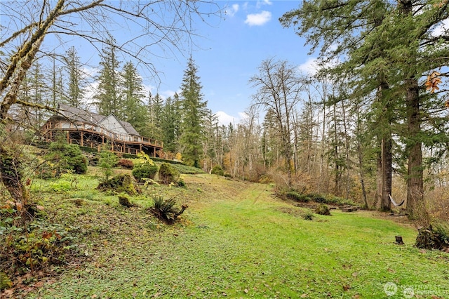 30521 NE 147th Ct, Battle Ground, WA 98604 - view of grassy yard featuring a view of trees