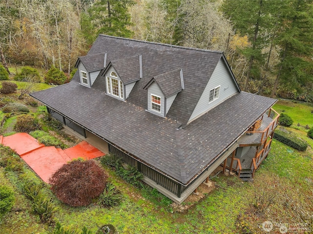 30521 NE 147th Ct, Battle Ground, WA 98604 - view from above of property featuring a heavily wooded area