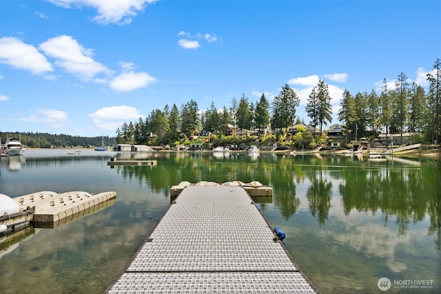 257 3rd Ave, Fox Island, WA 98333 - dock area featuring a water view