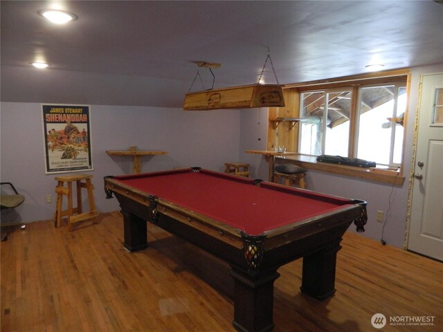 0 High Country Dr W, Tonasket, WA 98855 - playroom featuring pool table and light wood-style floors