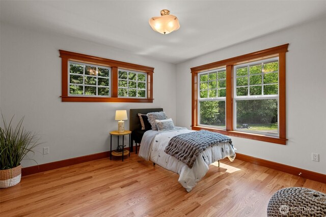 13514 95th Ave NE, Arlington, WA 98223 - bedroom with baseboards and wood finished floors