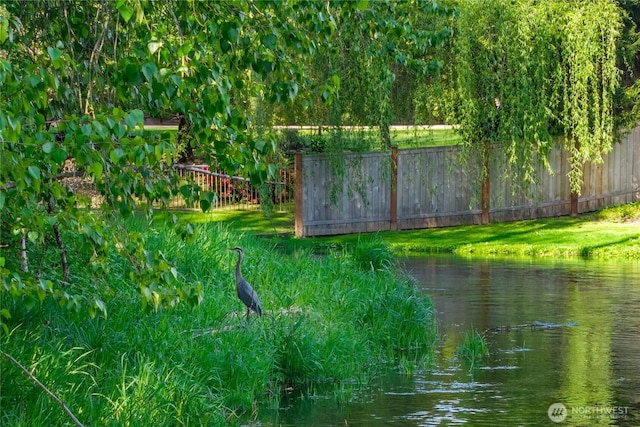 2219 W Pioneer Ave, Puyallup, WA 98371 - water view with fence