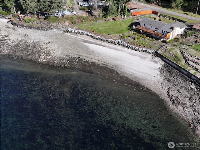 aerial view of property's location