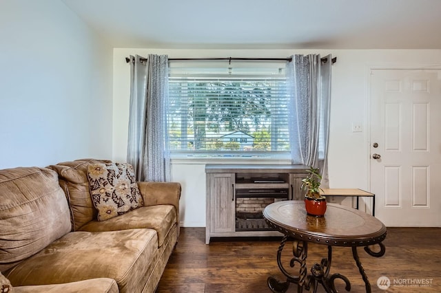 4503 Yew Ln SW, Lakewood, WA 98499 - living area featuring dark wood finished floors