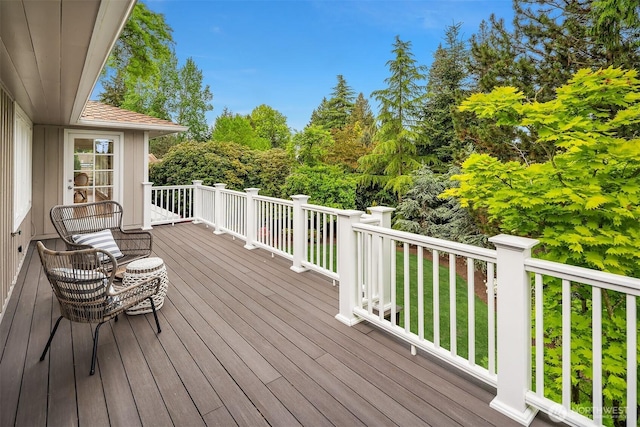 3204 Evergreen Point Rd, Medina, WA 98039 - view of wooden terrace